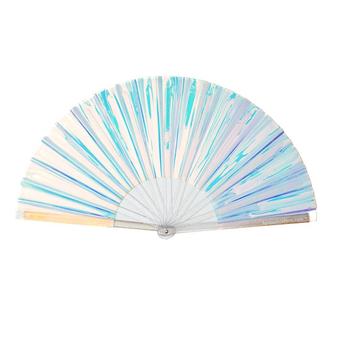 FANTASTICO FAN - Holographic Crystal Mermaid XL Fan
