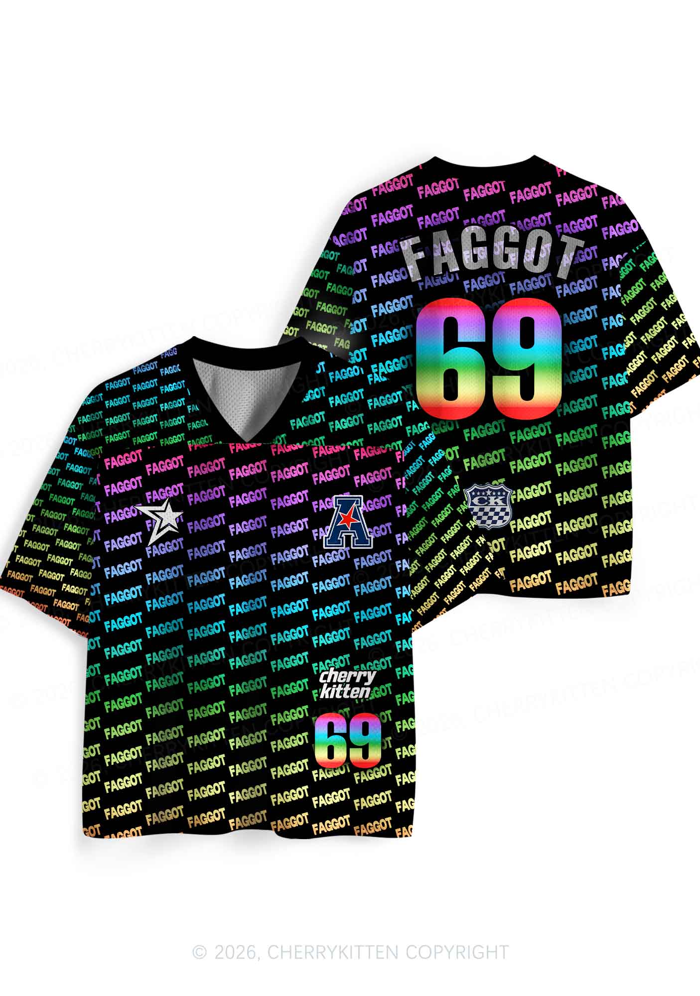 Cherry Kitten - Faggot 69 jersey