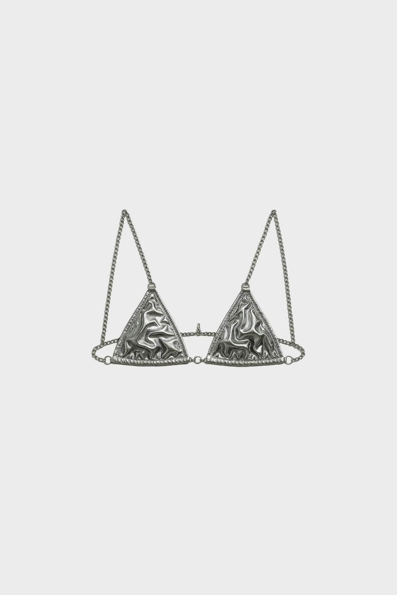 zilveren chain bikini