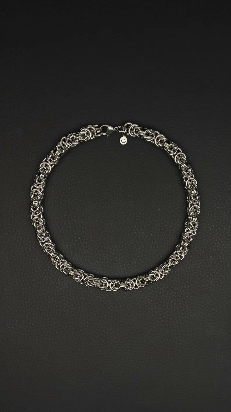 Substance Lab - Chainmaille rave chain - Silver