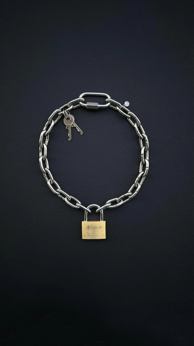 Substance Lab - Jealousy rave chain - Zilver