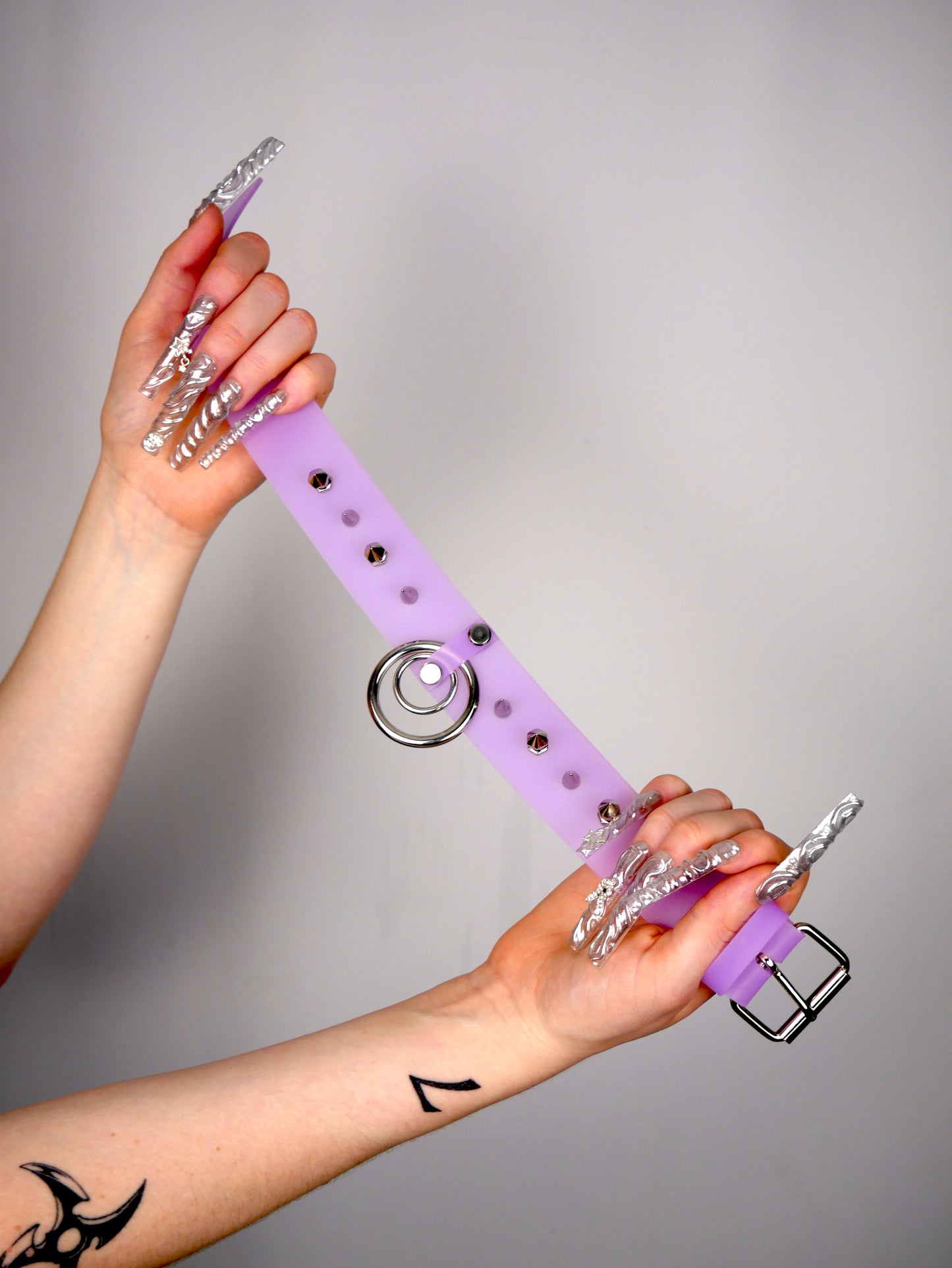 Lui Trash - Kitty Kat choker - Lila