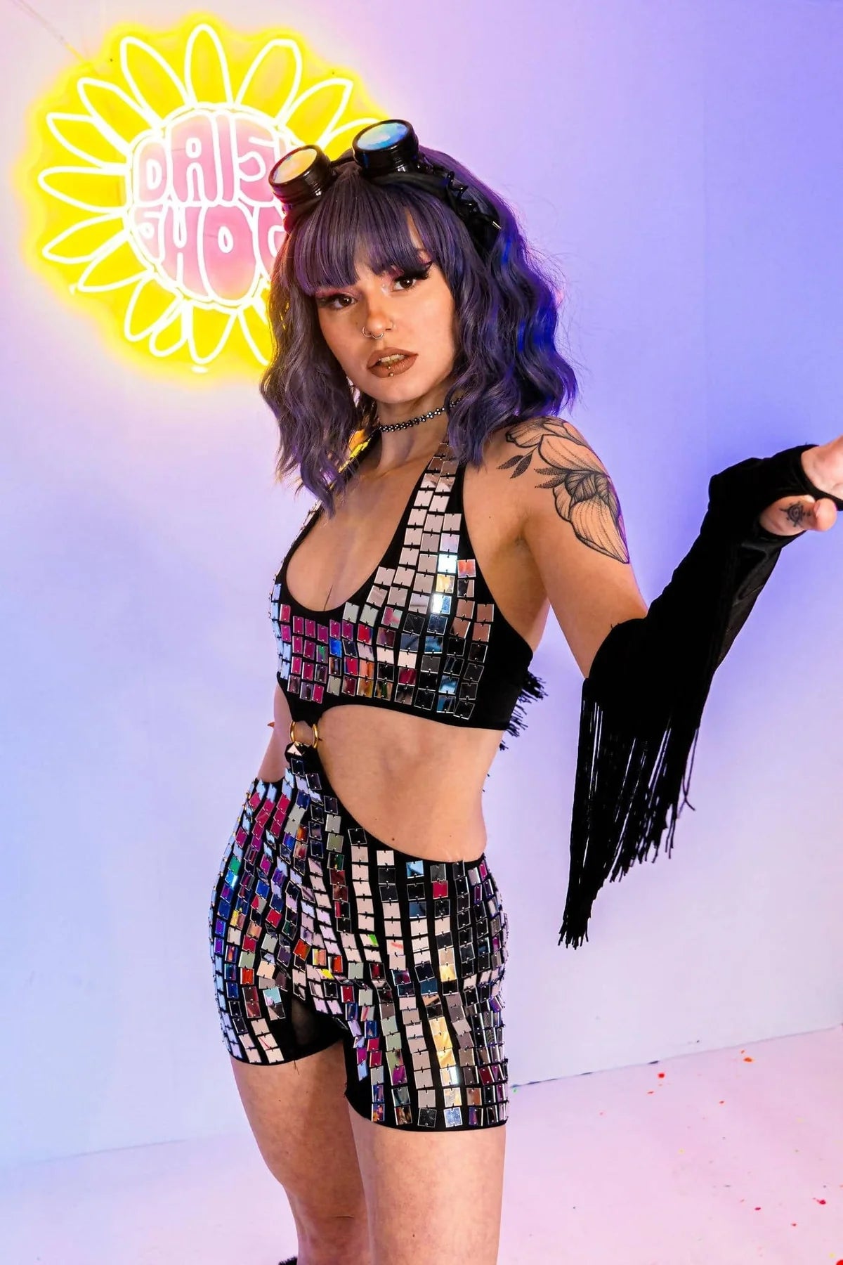 spiegel playsuit, performance outfit, performancewear, spiegel outfit, ibiza outfit, rave outfit, ravewear, partywear