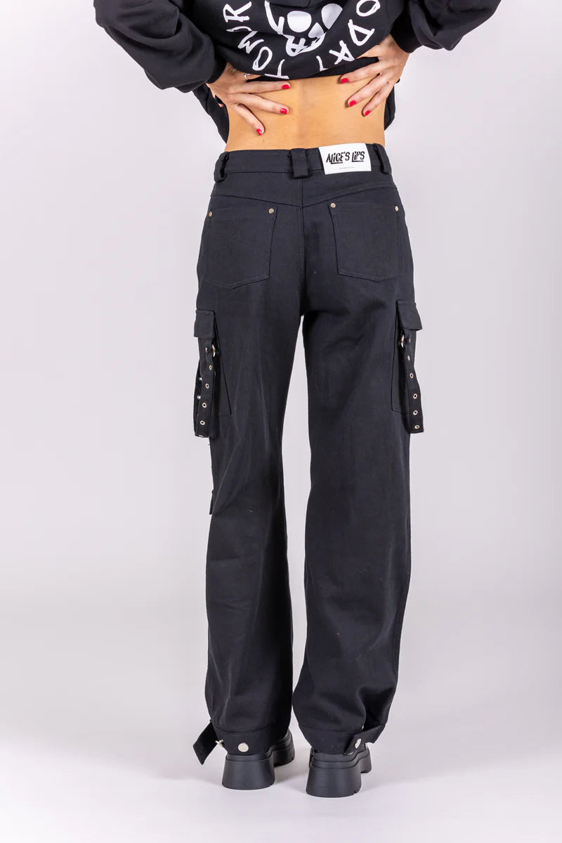 achterkant van cargo broek