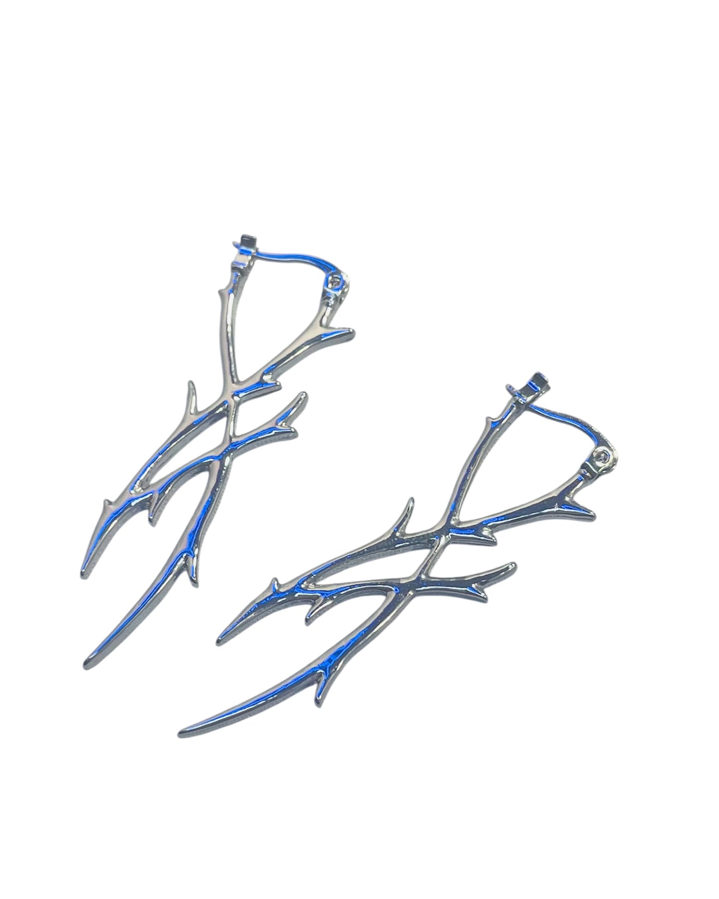 FAC SHOP - Tribal tak oorbellen - Zilver kleur