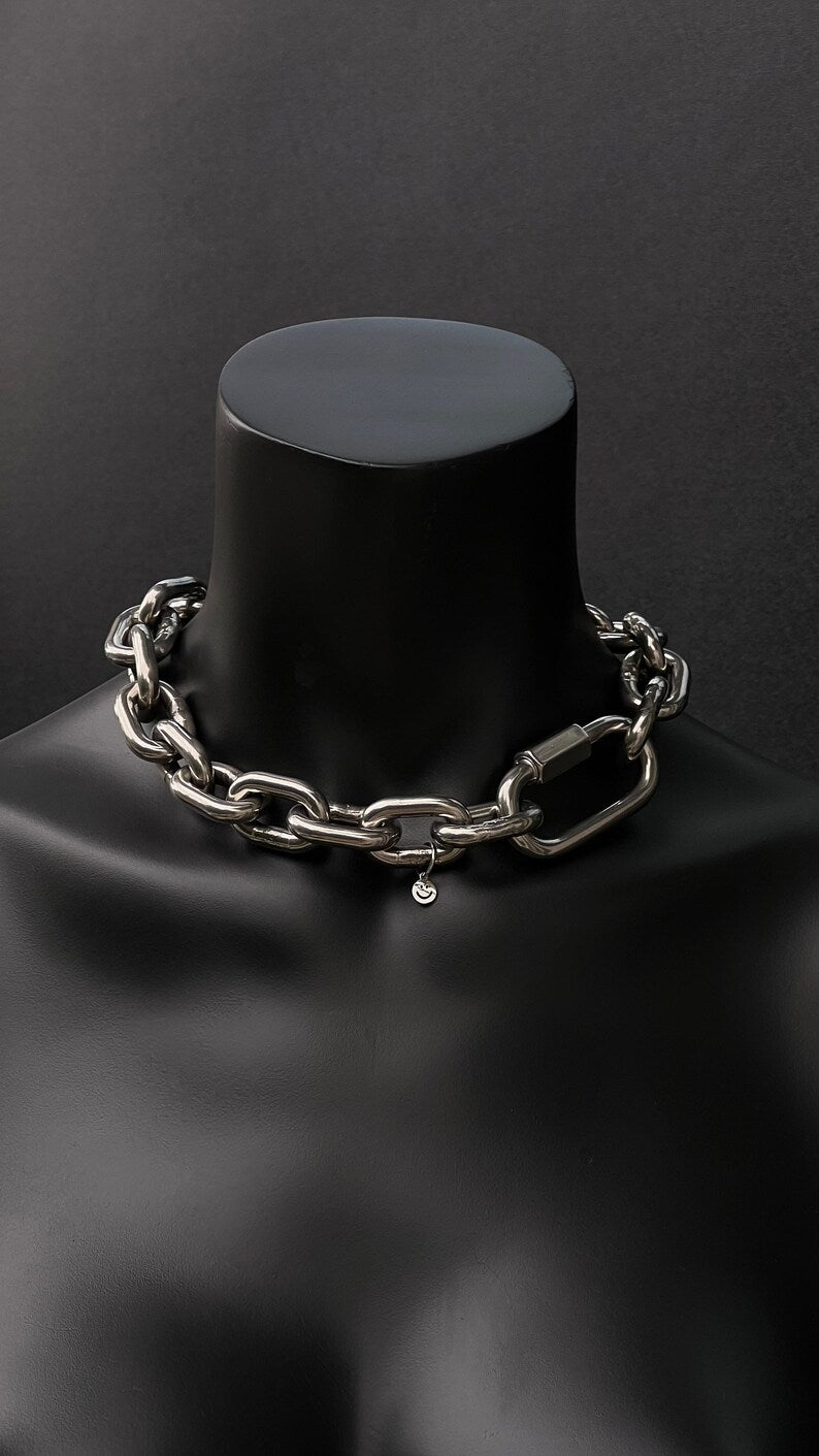 Substance Lab - Fat rave chain - Zilver