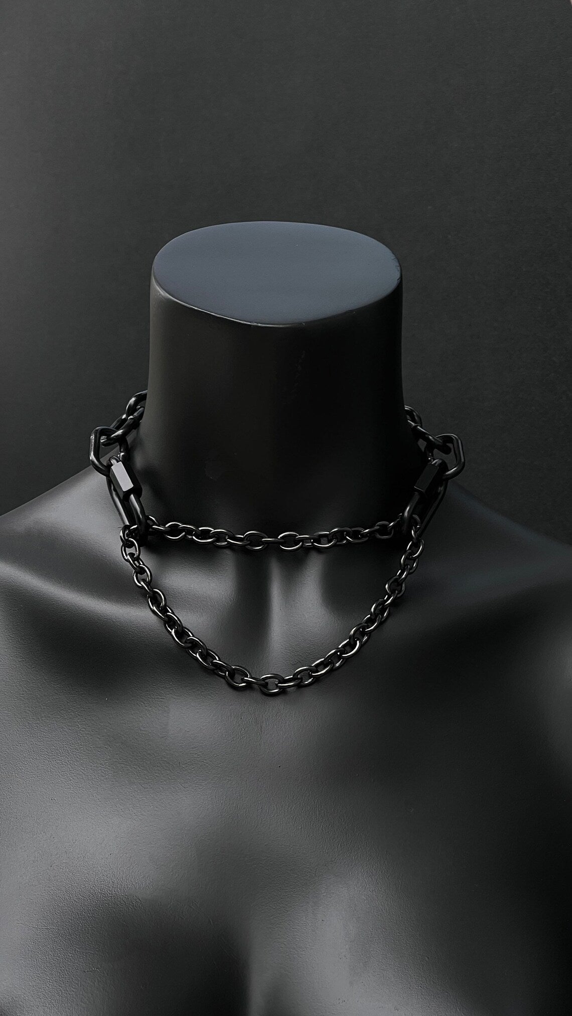 Substance Lab - Martingale rave chain - Zwart