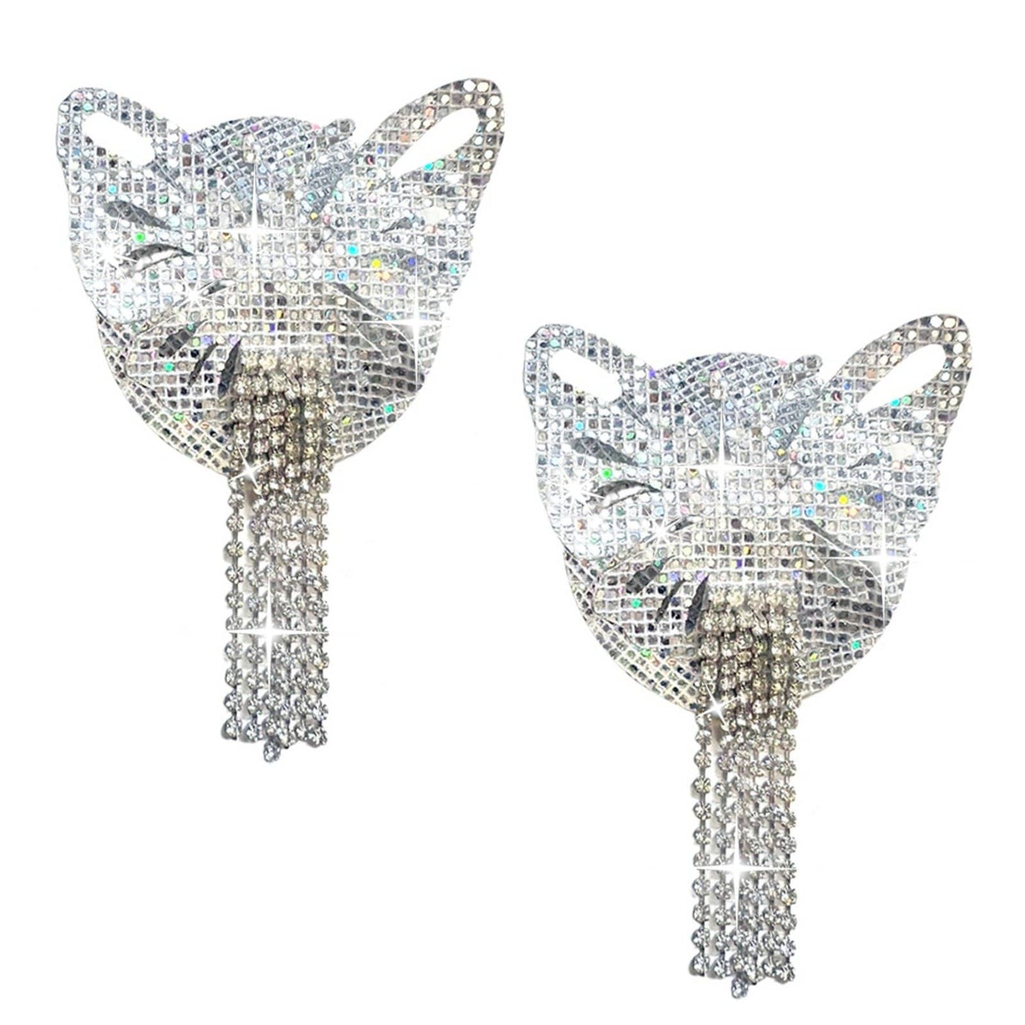 Neva Nude - Butterfly Rhinestone Reusable Silicone Nipple Cover Pasties