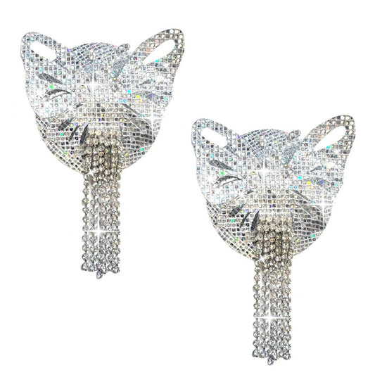 Neva Nude - Butterfly Rhinestone Reusable Silicone Nipple Cover Pasties