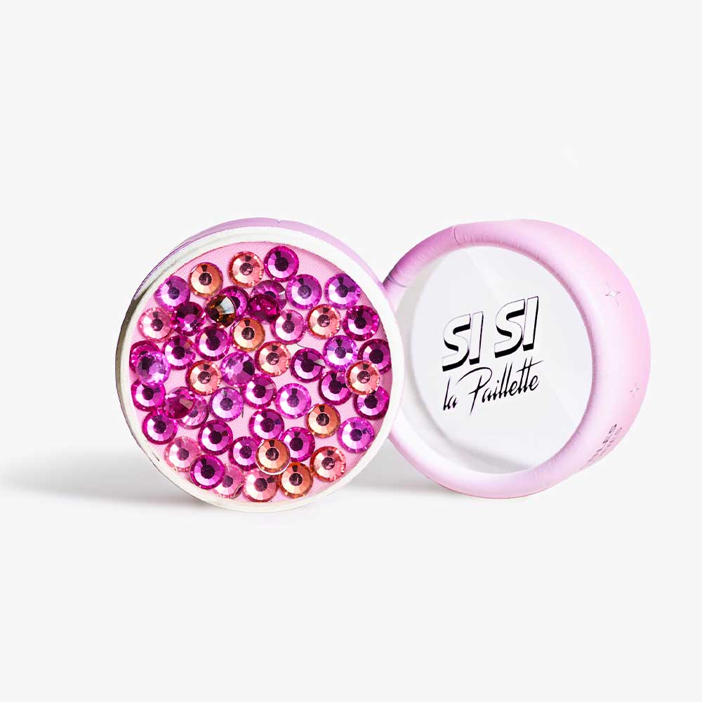 Si Si Paillette -Flamingo rhinestone