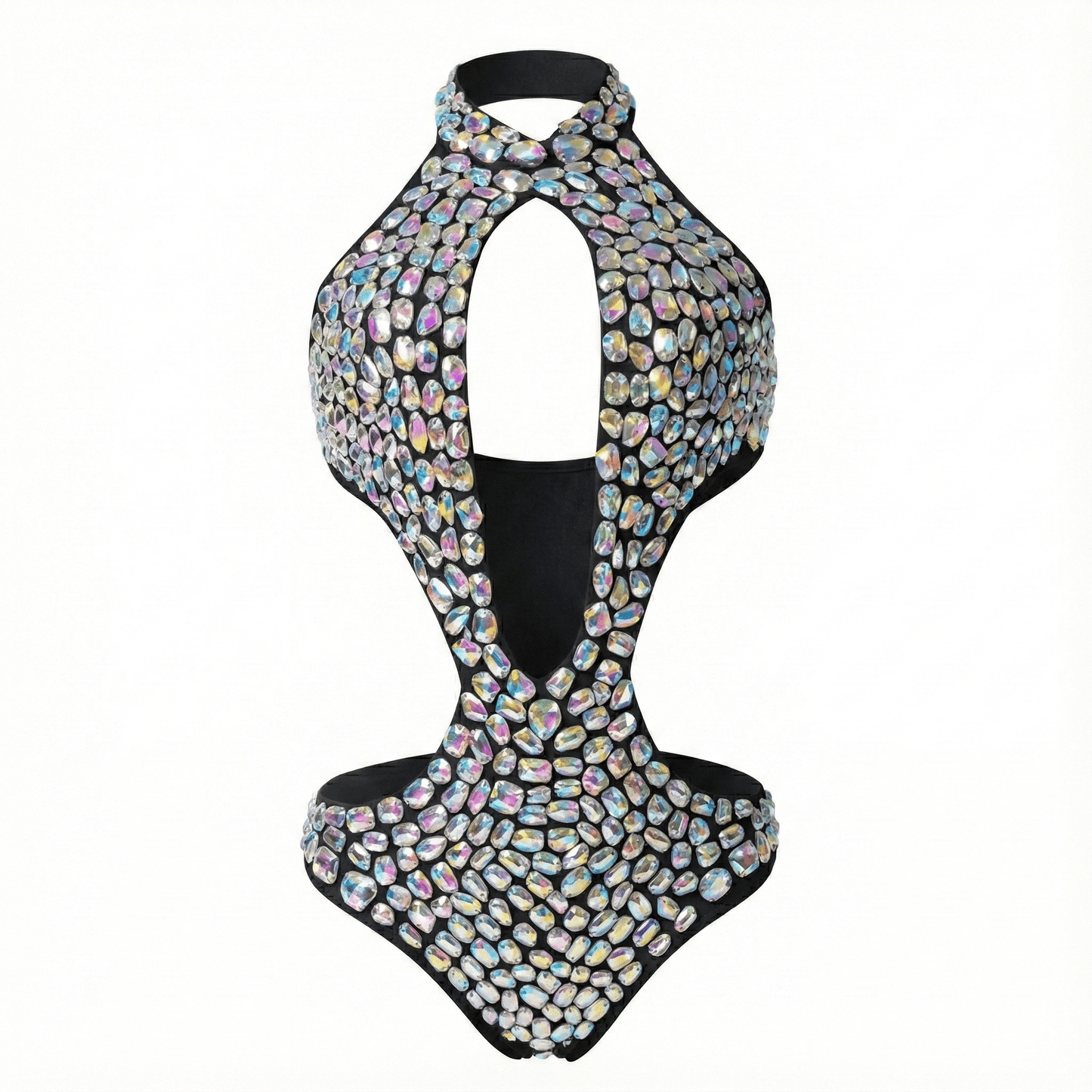 Neva Nude - Stardust Lust Rhinestone Embellished Teddy One Piece Bodysuit