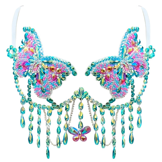 carnaval bra butterfly