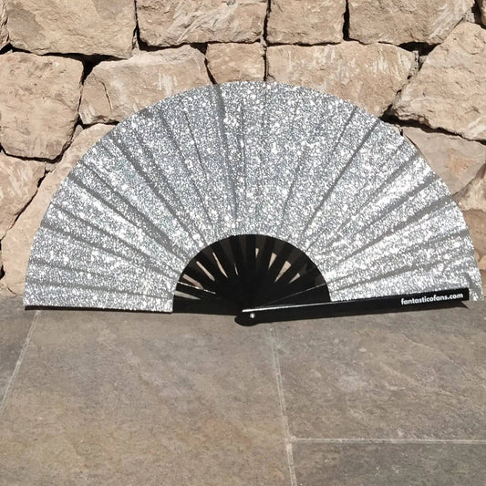 Fantastico Fan - XXL waiaer - Zilver glitter