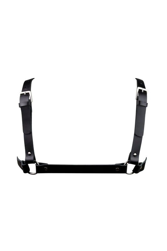 Studio Moonbow - Leren borstharnas - Zwart