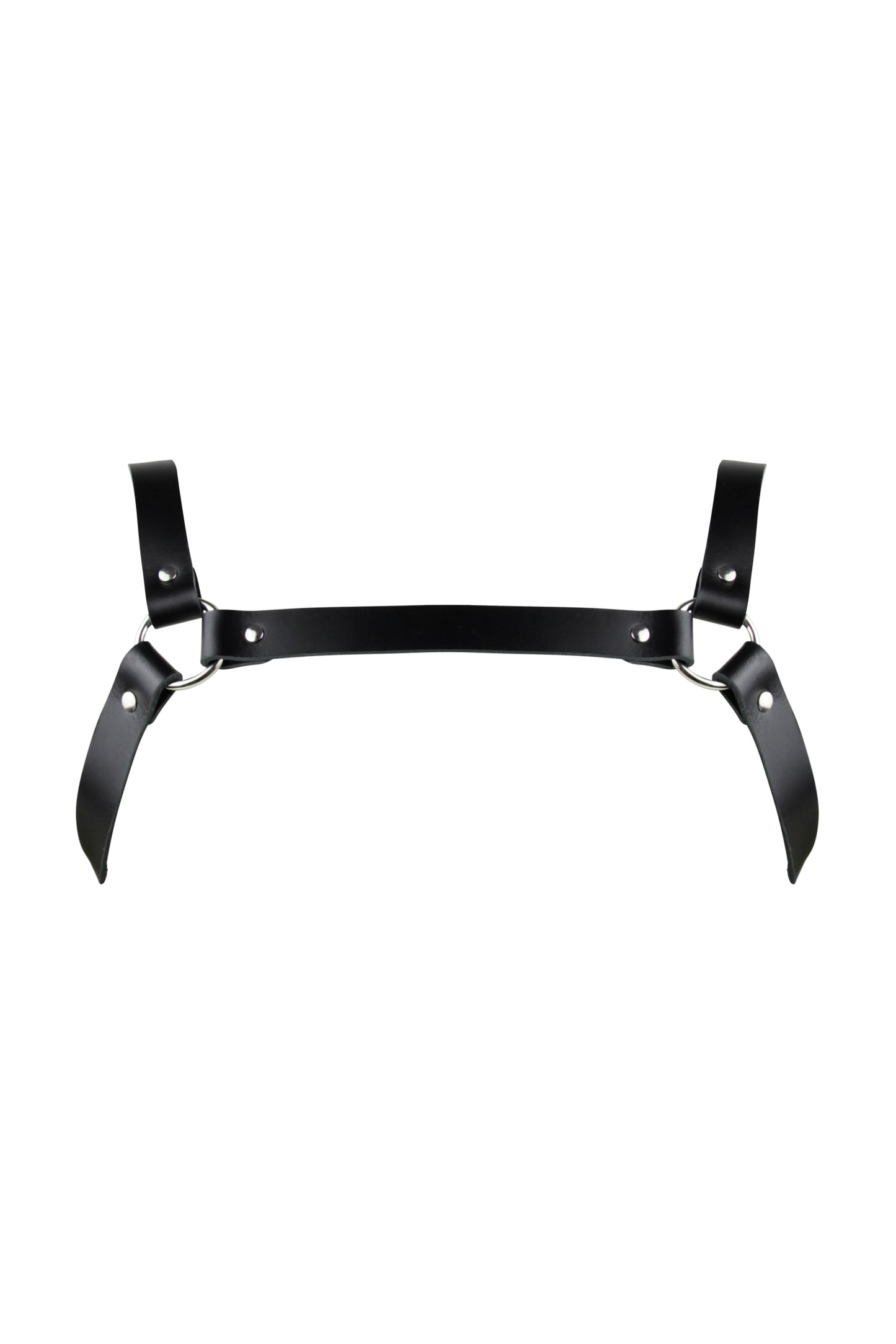 Studio Moonbow - Leren borstharnas - Zwart