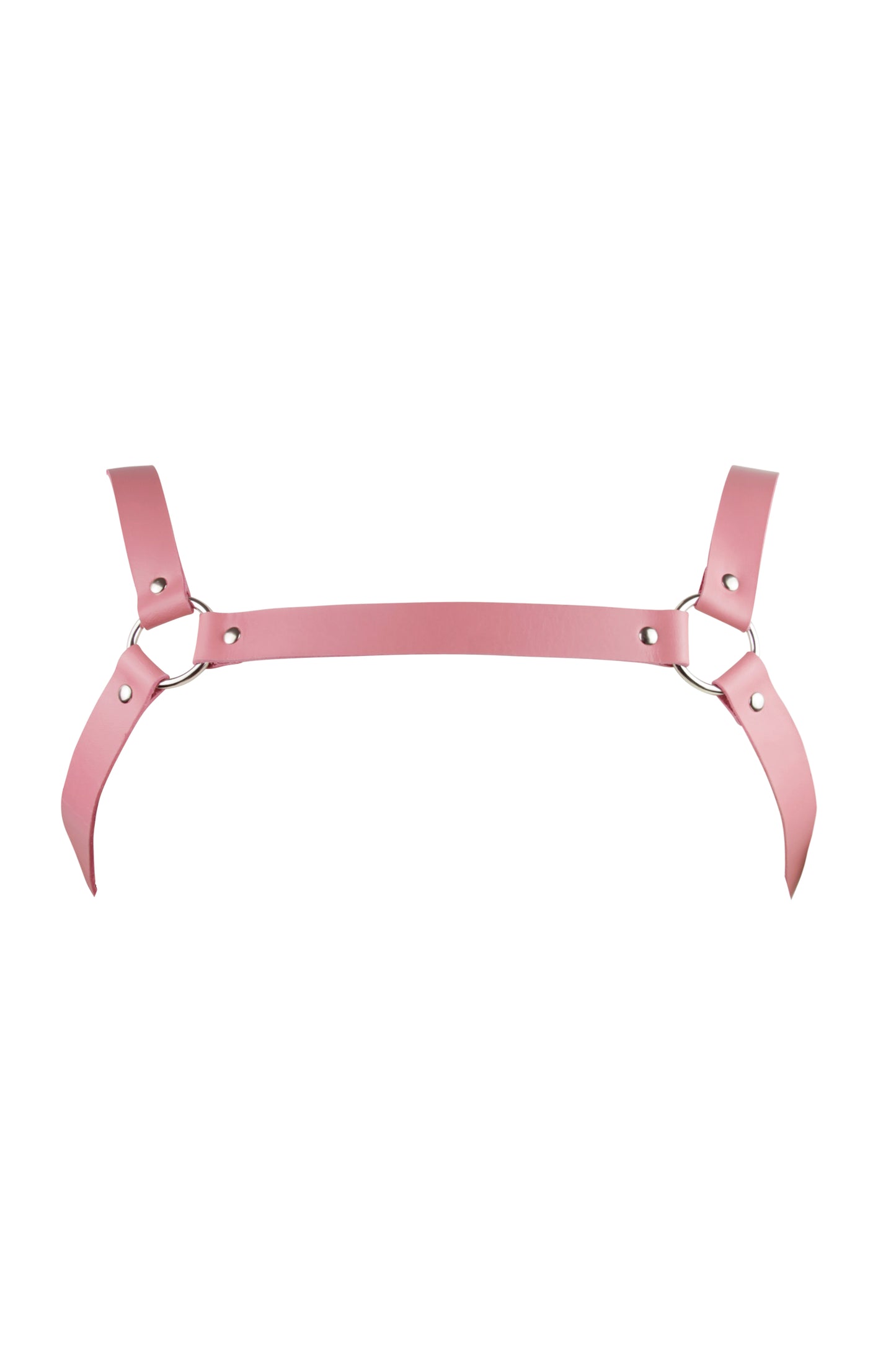 Studio Moonbow - Leren borst harnas - Roze