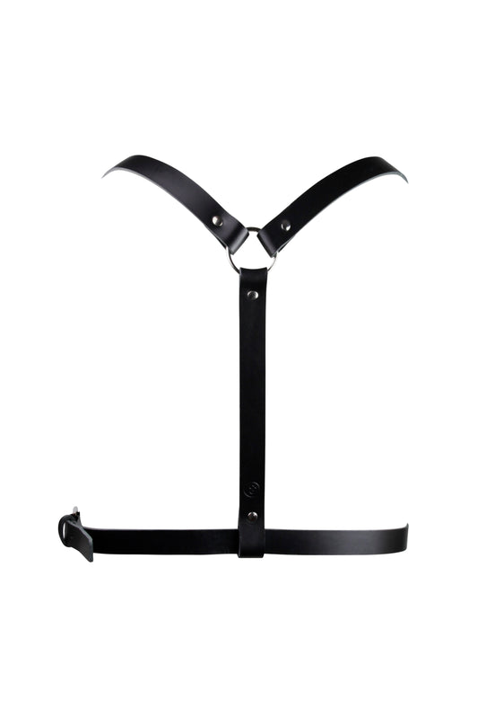 Studio Moonbow - Leren rave harnas - Zwart