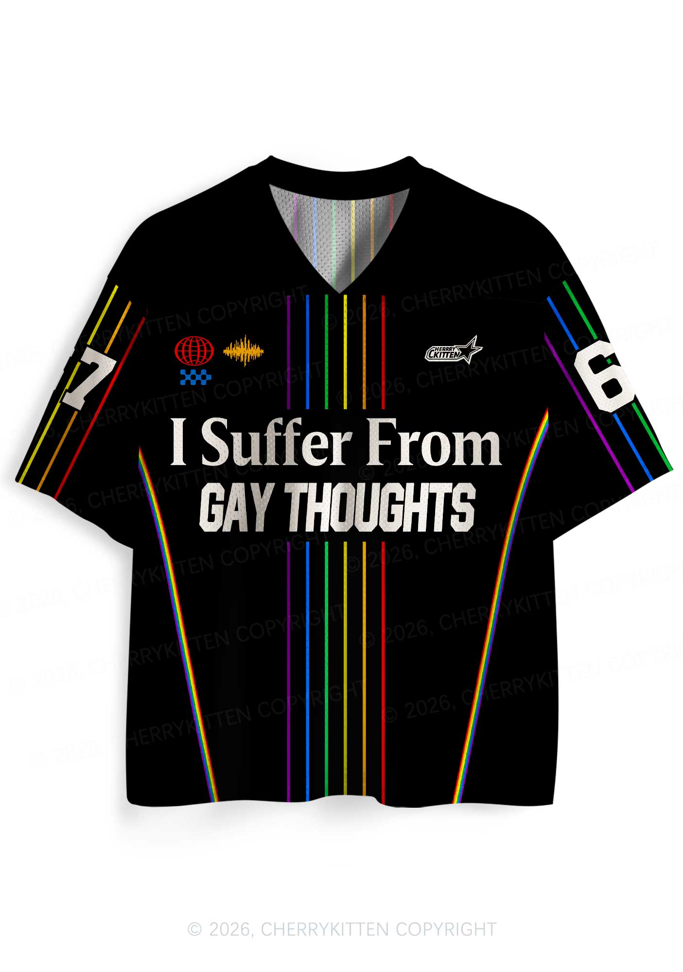 Cherry Kitten - “I suffer from gay thoughts” jersey