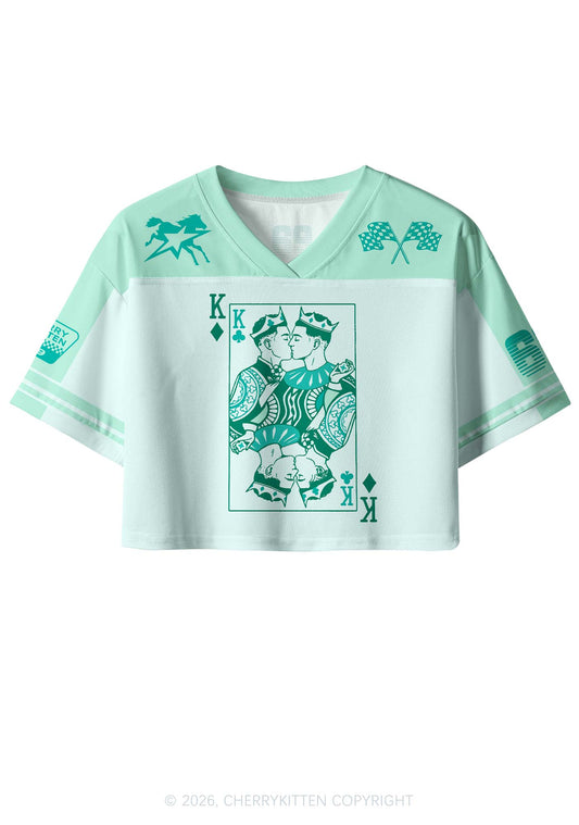 Cherry Kitten - Gay King Pride crop jersey