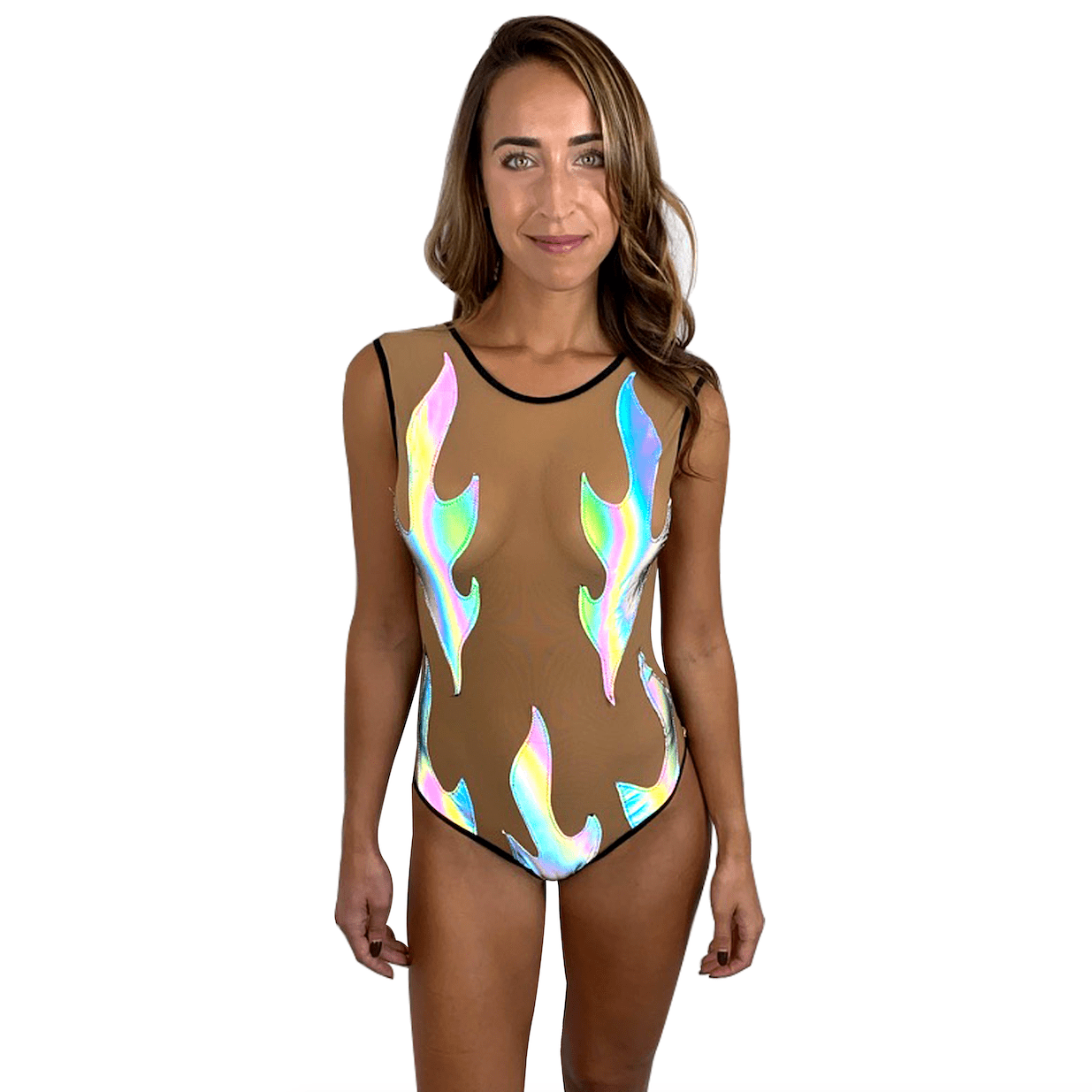 regenboog reflective bodysuit