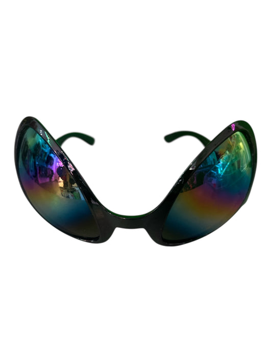 zwarte alien glasses
