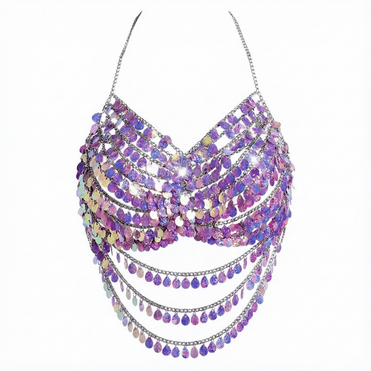 paarse diamanten top