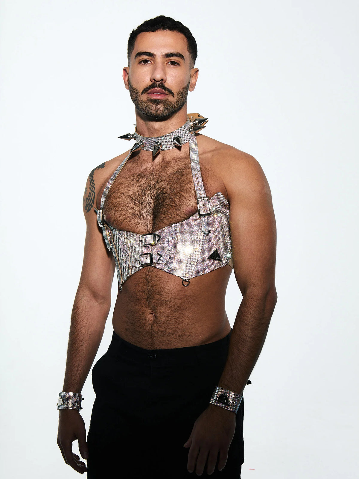 Lorand Lajos - Calypso vest - Opaal kristal