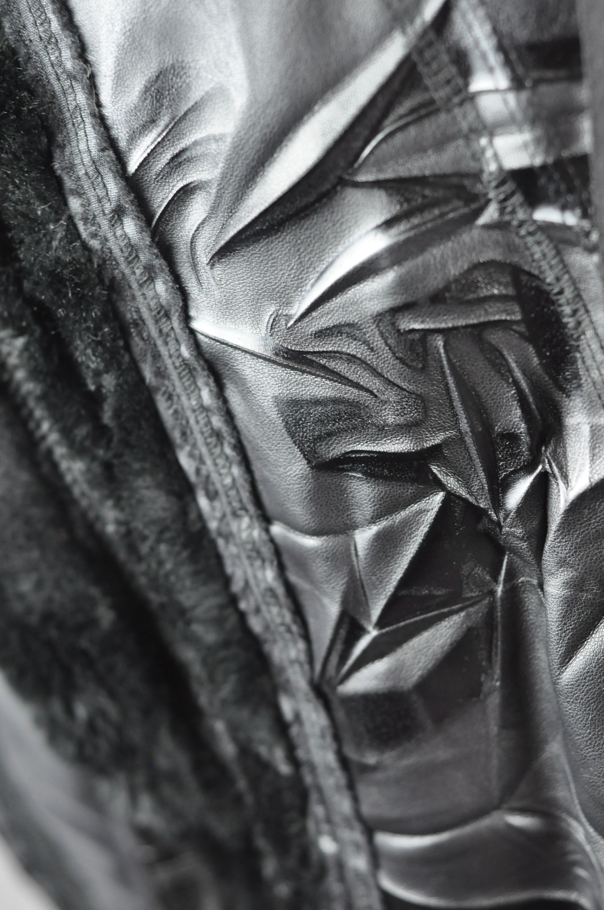 close up van cyber punkie jacket, techno outfit