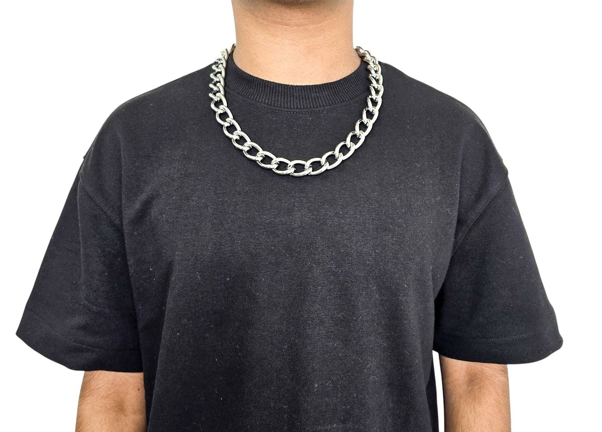chrome rave chain ketting