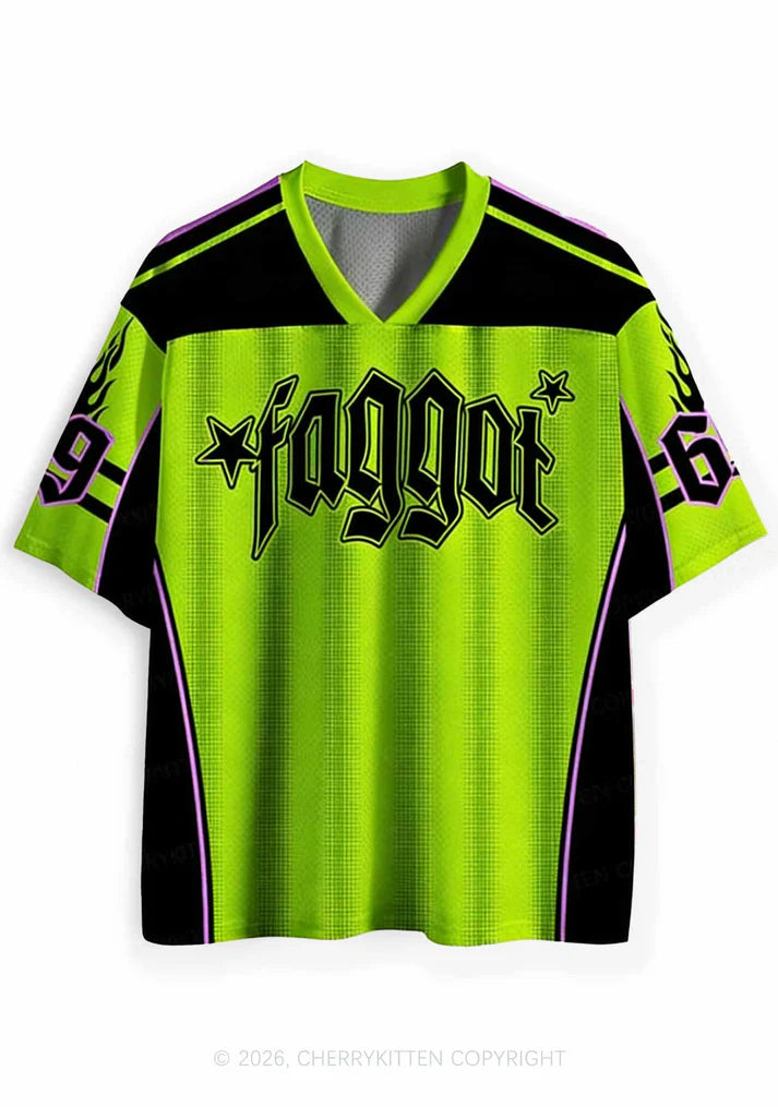 Cherry Kitten - Faggot stars pride jersey - Groen