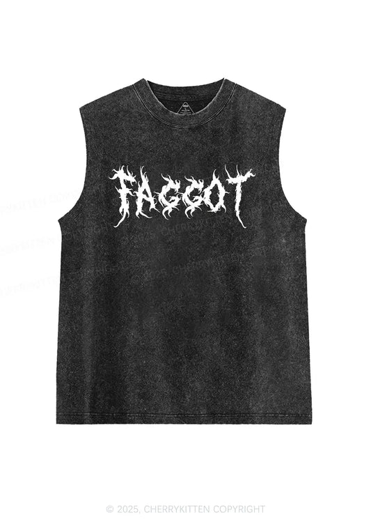 Cherry Kitten - Faggot tank top - Zwart