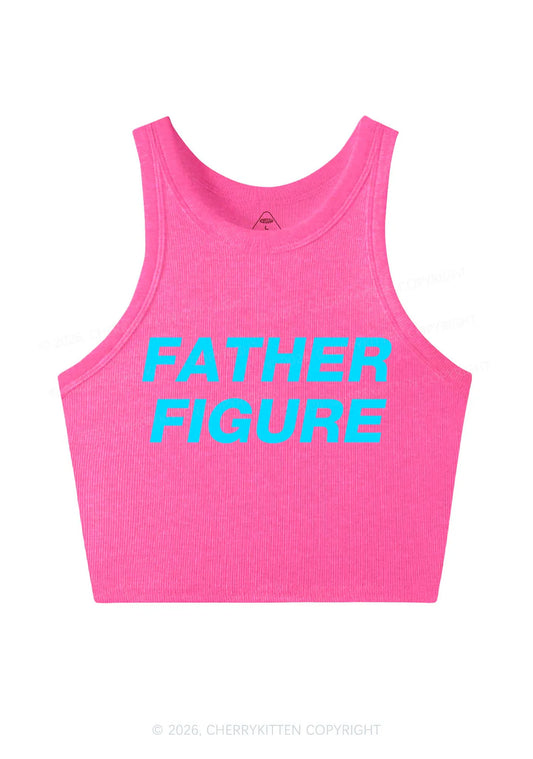 Cherry Kitten - Father Figure crop tank top - Roze