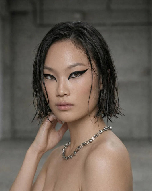 rave chain zilver metaal