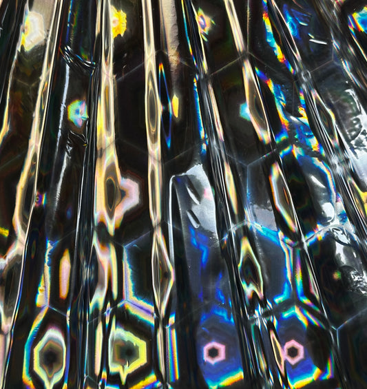 FAC SHOP - XXL WAAIER - 33 BIJ 68 CM - Holo kaleidoscoop