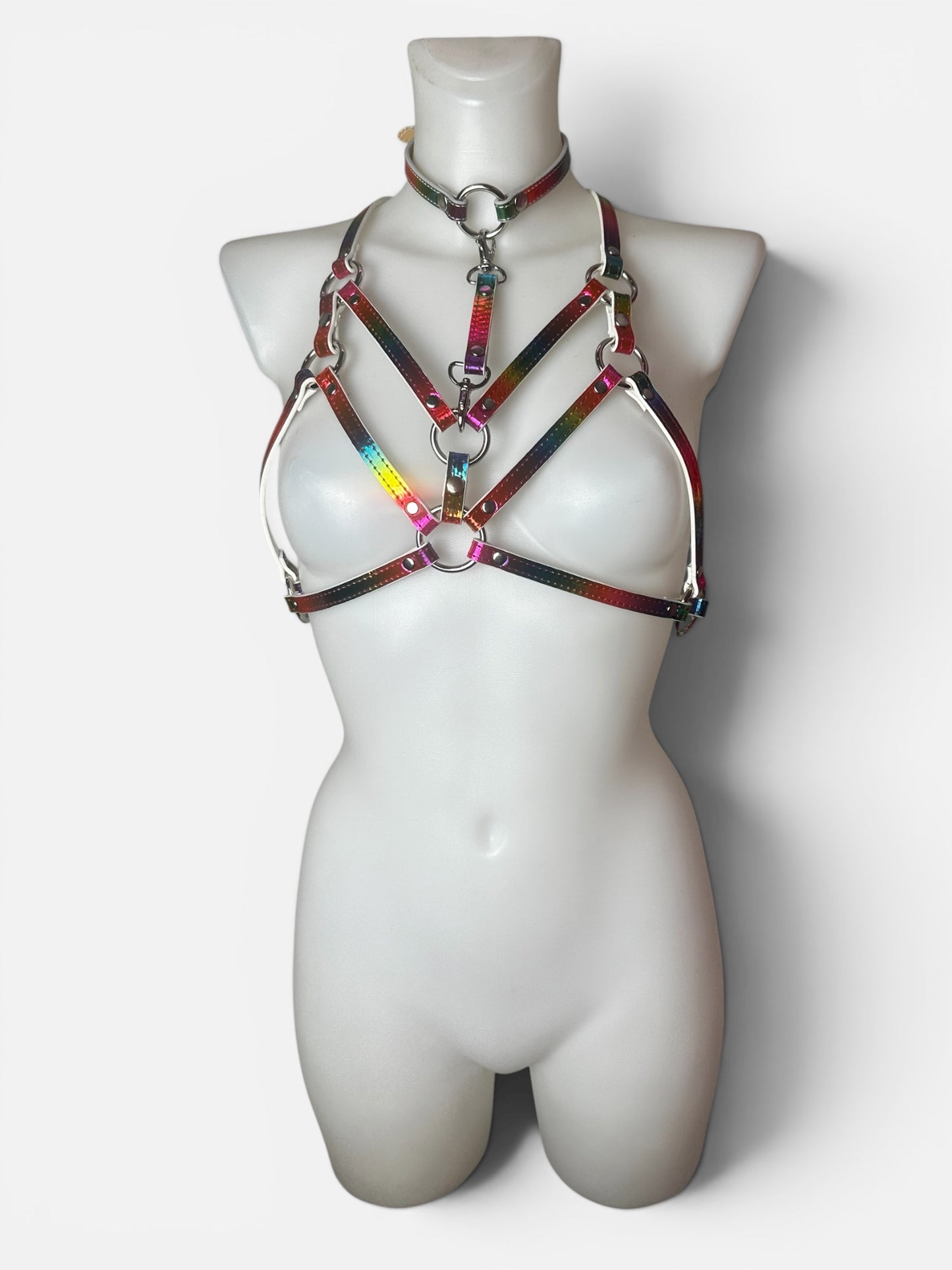 Funk Plus - Borstharnas - Holografisch regenboog