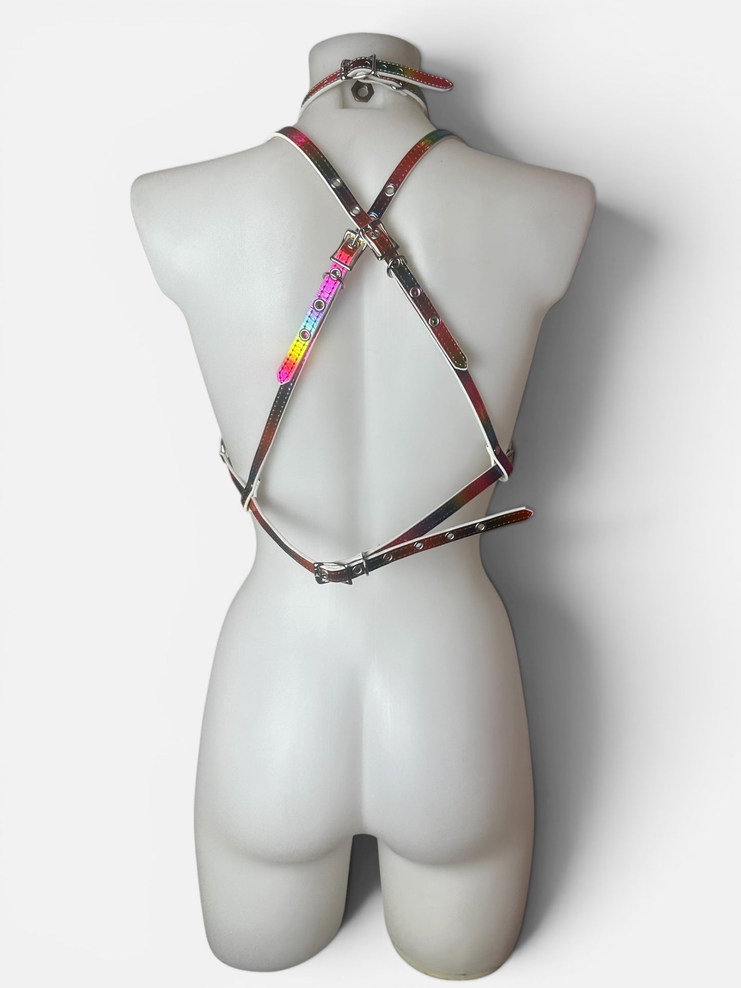 Funk Plus - Borstharnas - Holografisch regenboog