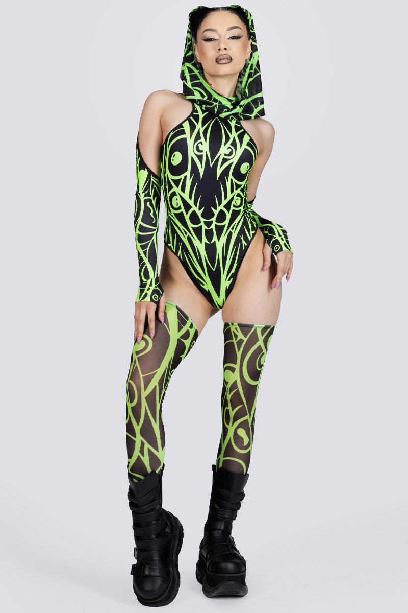 Rave Outfit See U Rave Bodysuit
