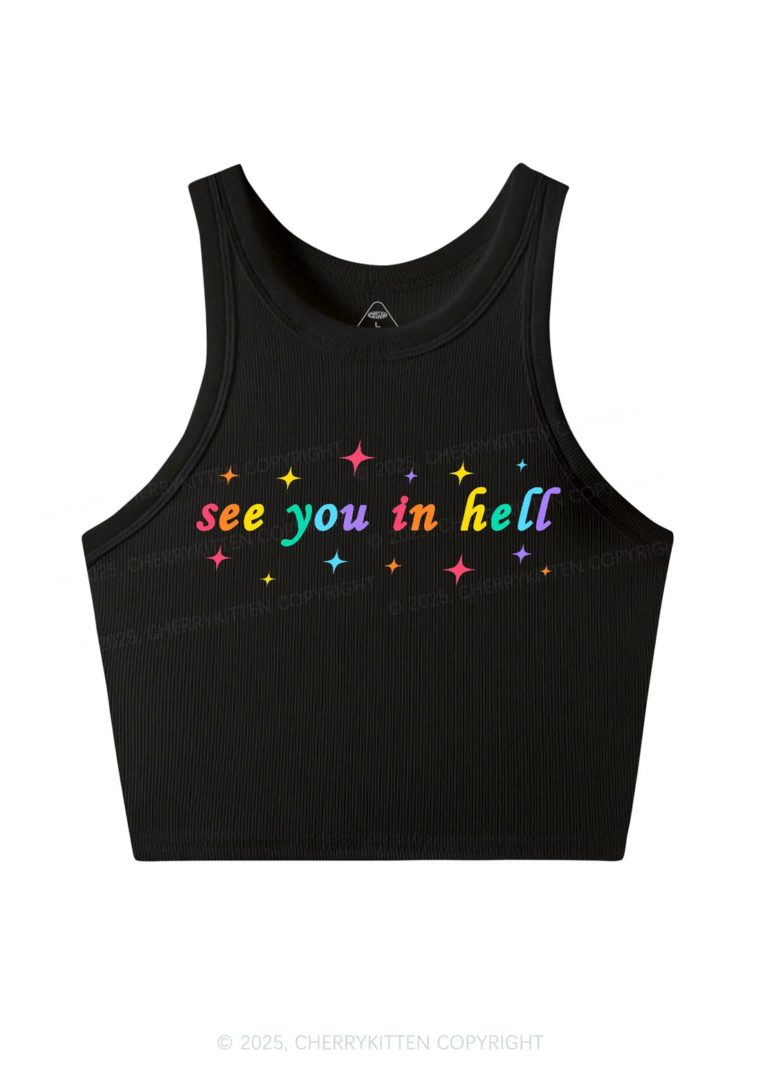 Cherry Kitten - See you in hell tank top