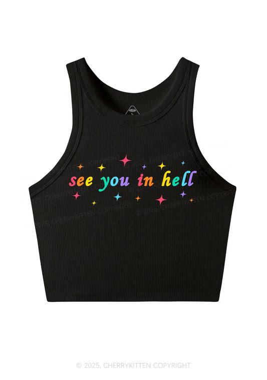 Cherry Kitten - See you in hell tank top