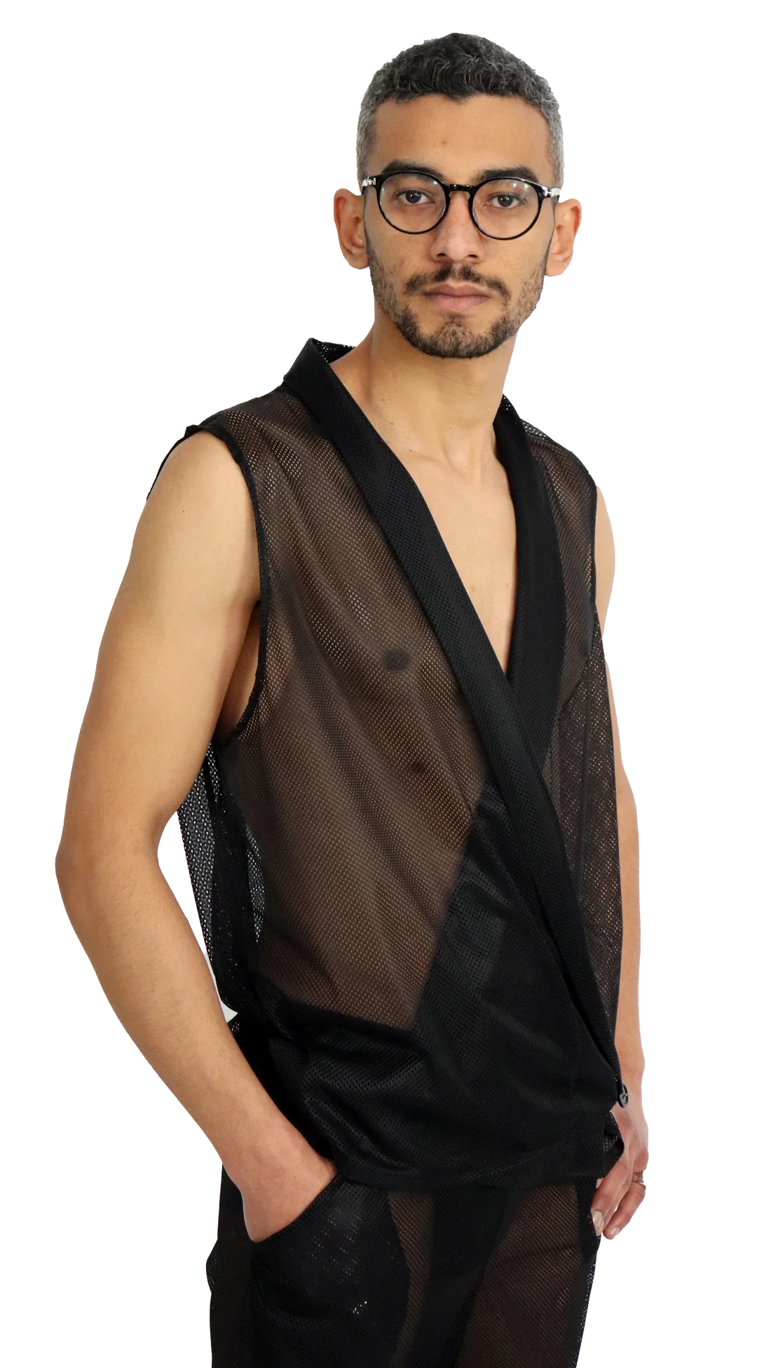 Obectra - Storm top mesh - Zwart