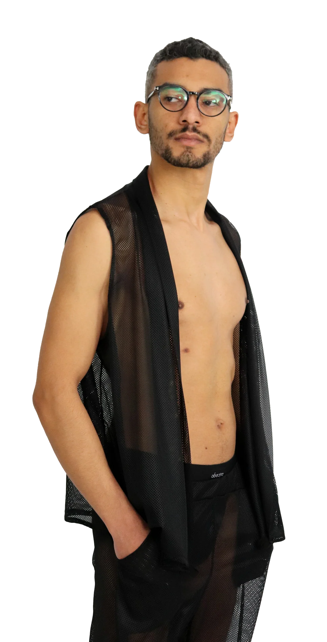 Obectra - Storm top mesh - Zwart