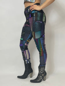 Lettau Art Fashion - Patchwork legging - Diverse kleuren
