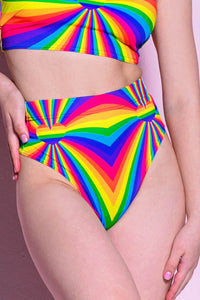 Love is Love rainbow thong from Devil Walking